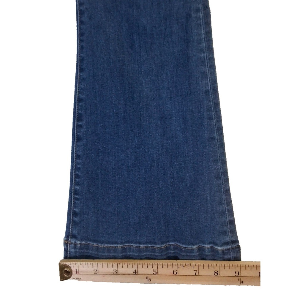 Veronica Beard Carson Ankle‎ Flare Jeans Women's 28 Blue Denim High Rise Stretch - Picture 9 of 11
